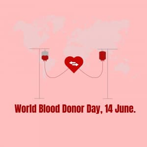 World Blood Donor Day poster Maker