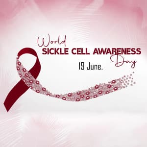 World Sickle Cell Awareness Day creative image