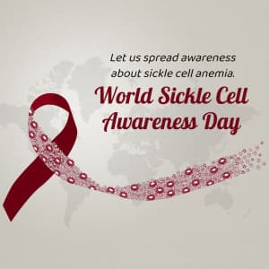 World Sickle Cell Awareness Day poster Maker