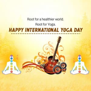 International Yoga day graphic