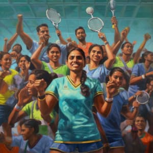 World Olympic Day - AI Generated image