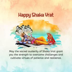 Shaka Vrat creative image