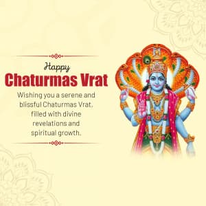 Chaturmas Vrat creative image