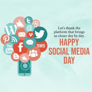 Social Media Day Facebook Poster