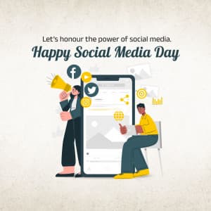 Social Media Day event advertisement