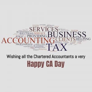 Chartered Accountant Day Instagram Post