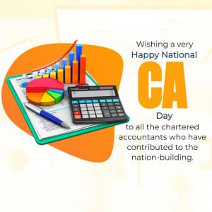 Chartered Accountant Day marketing flyer
