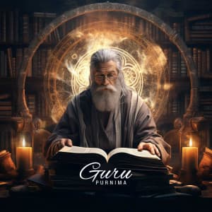 Guru Purnima marketing flyer