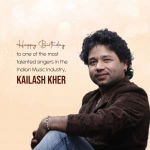 Kailash Kher Birthday Instagram Post