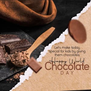 World Chocolate Day greeting image
