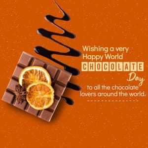 World Chocolate Day marketing poster