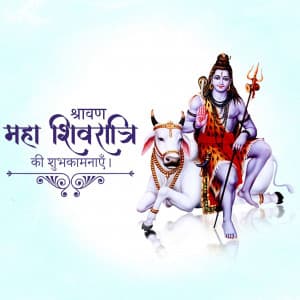 Shravan Maha Shivratri ad post