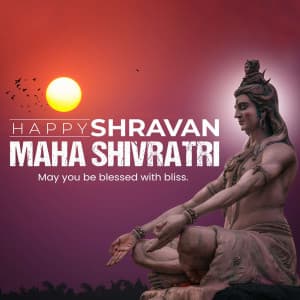 Shravan Maha Shivratri poster Maker