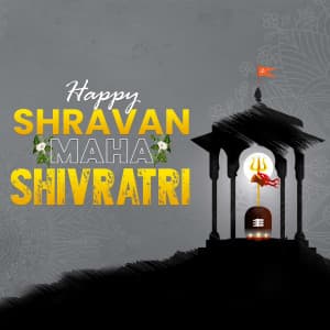 Shravan Maha Shivratri event advertisement