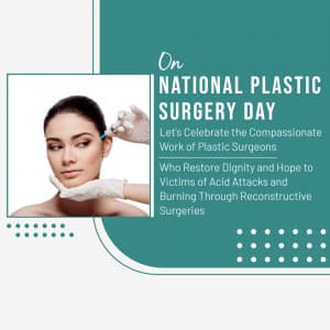 National Plastic Surgery Day event advertisement
