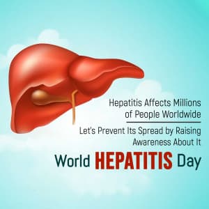 World Hepatitis Day Facebook Poster