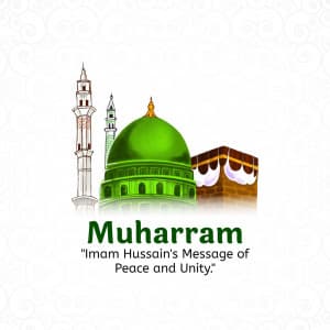 Muharram marketing flyer