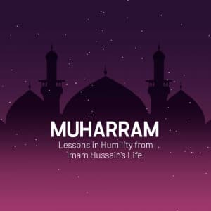 Muharram whatsapp status poster