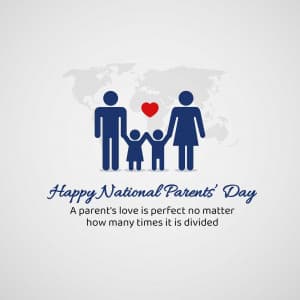 National Parent's Day poster Maker