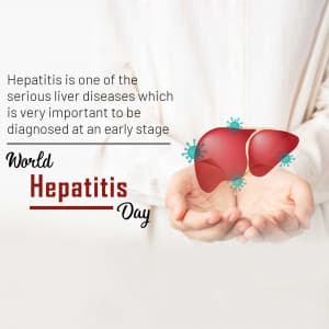 World Hepatitis Day event advertisement