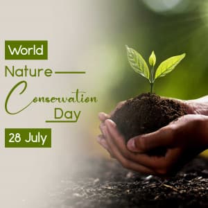 Nature Conservation Day creative image