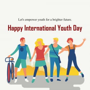 International Youth Day Instagram Post