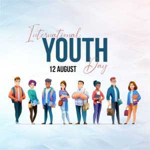 International Youth Day event advertisement