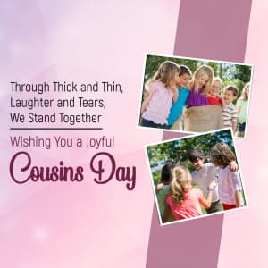 Cousins Day event advertisement