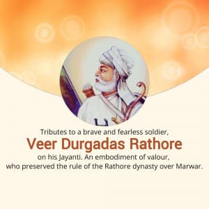 Durgadas Rathore Jayanti Instagram Post