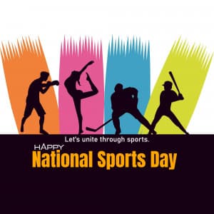 National Sports Day poster