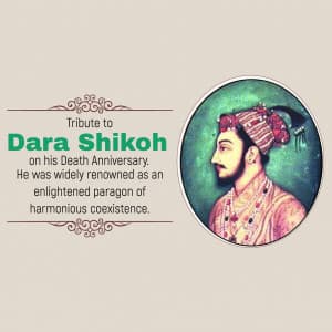 Dara Shikoh Punyatithi graphic