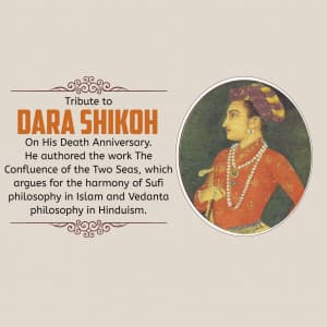 Dara Shikoh Punyatithi banner