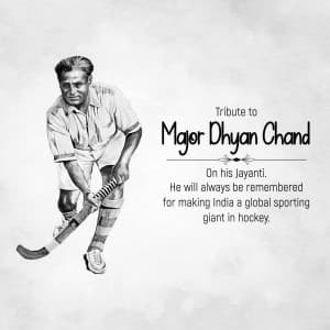 Major Dhyan Chand Jayanti flyer