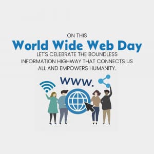 World Wide Web Day Instagram Post