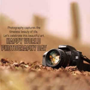 World Photography Day Instagram Post