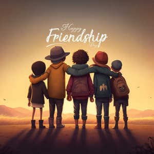 Friendship Day advertisement banner