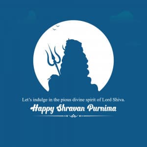Shravan Purnima graphic