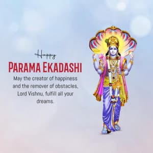 Parama Ekadashi creative image