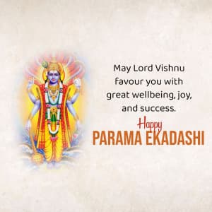 Parama Ekadashi Instagram Post