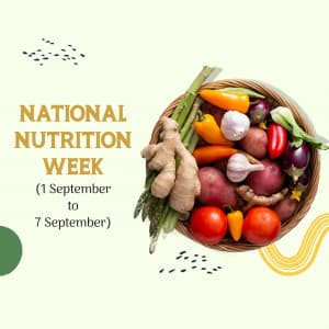 Nutrition Week event poster