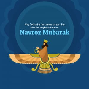 Parsi New Year Facebook Poster