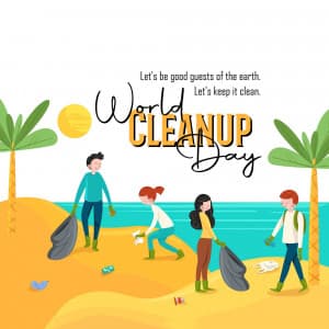 World Cleanup Day banner