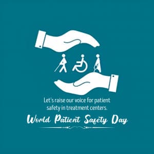World Patient Safety Day flyer