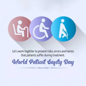 World Patient Safety Day poster