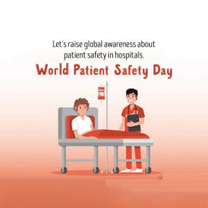World Patient Safety Day event poster
