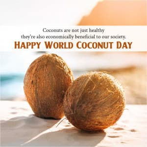 World Coconut Day banner