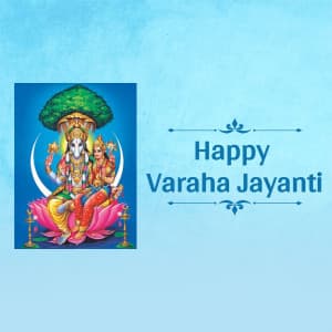 Varaha Jayanti post