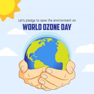 World Ozone Day flyer