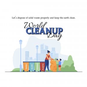 World Cleanup Day poster