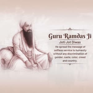 Guru Ram Das Punyatithi graphic